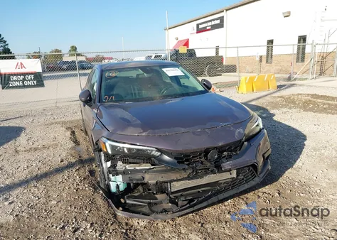 2023 Honda Civic Ex-L /Ex-L W/O Bsi из США, поврежденный, VIN 19XFL1H77PE011734